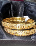 Brass alloy Stainless steel bangles. (set of 2)