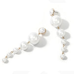 Baroque Long string Pearls Earrings