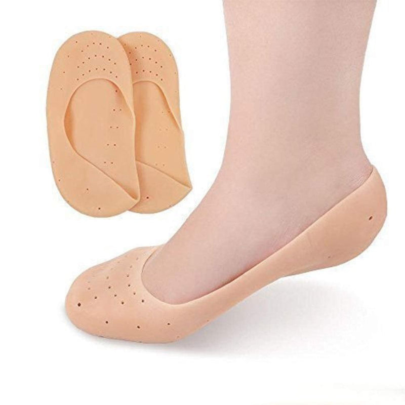 Foot Anti Crack Full Length Silicone Foot Protector Moisturizing Socks For Foot-Care